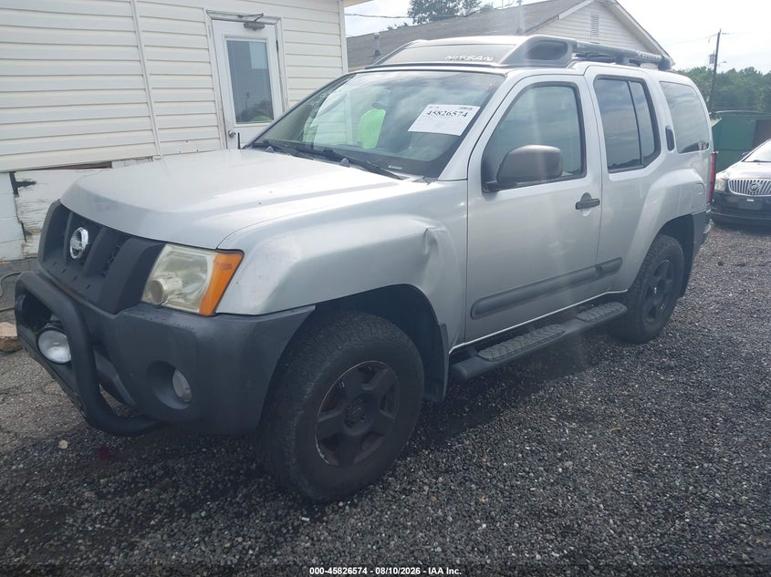 NISSAN XTERRA 2007 VIN 5N1AN08U77C534629