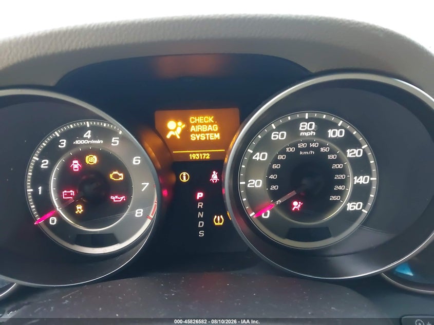 2012 ACURA MDX auction photo 7