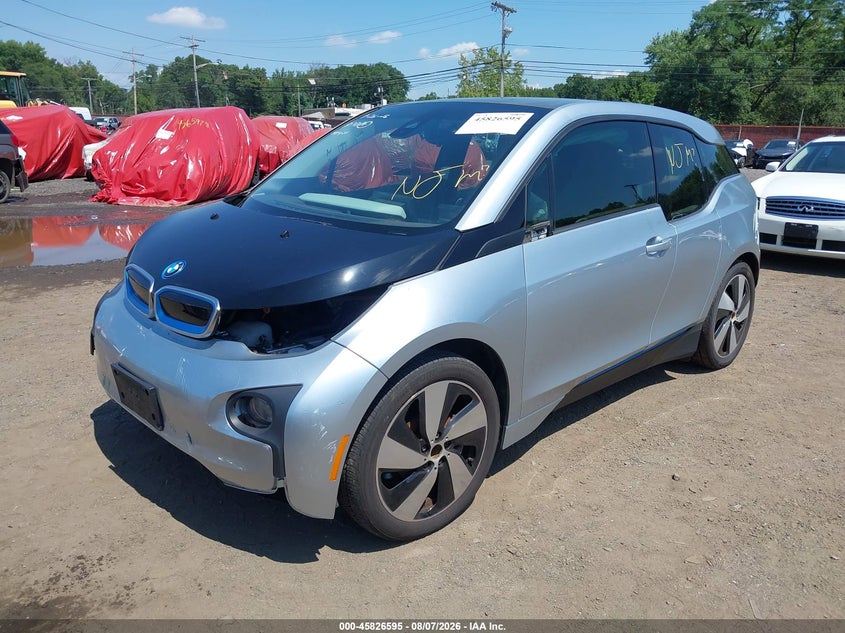 Vin: wby1z4c59ev277425, lot: 46325496, bmw i3 base w/range extender 20142