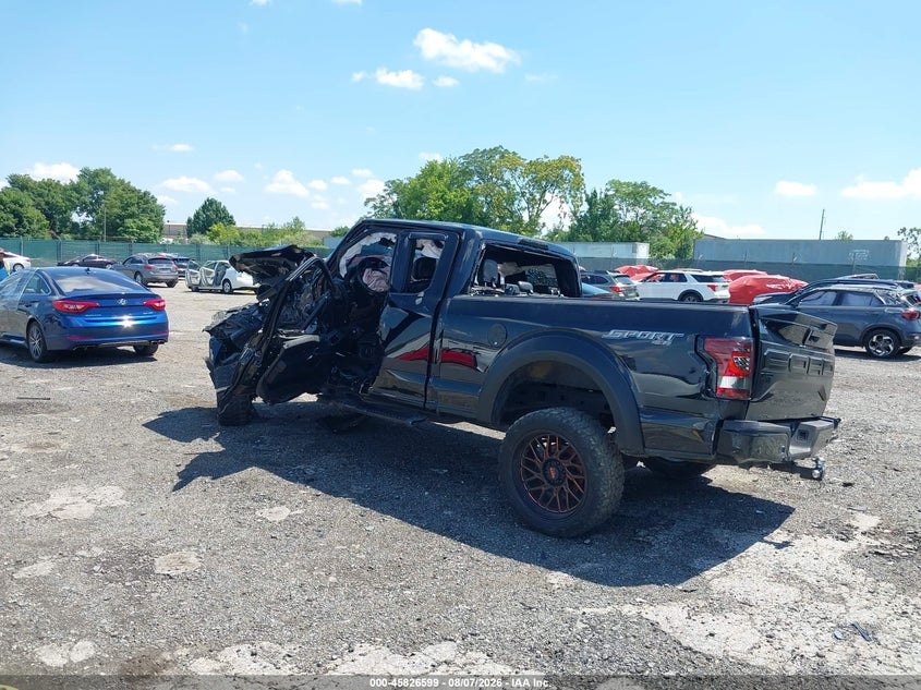 Vin: 1ftex1ep0gfb08722, lot: 46325500, ford f-150 xlt 20163