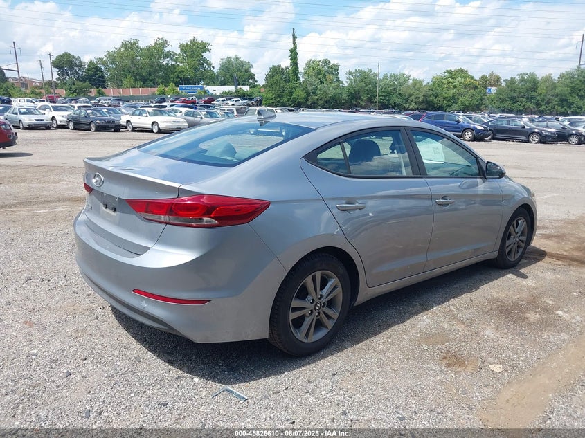 Vin: 5npd84lf2hh121712, lot: 46325511, hyundai elantra se 20174