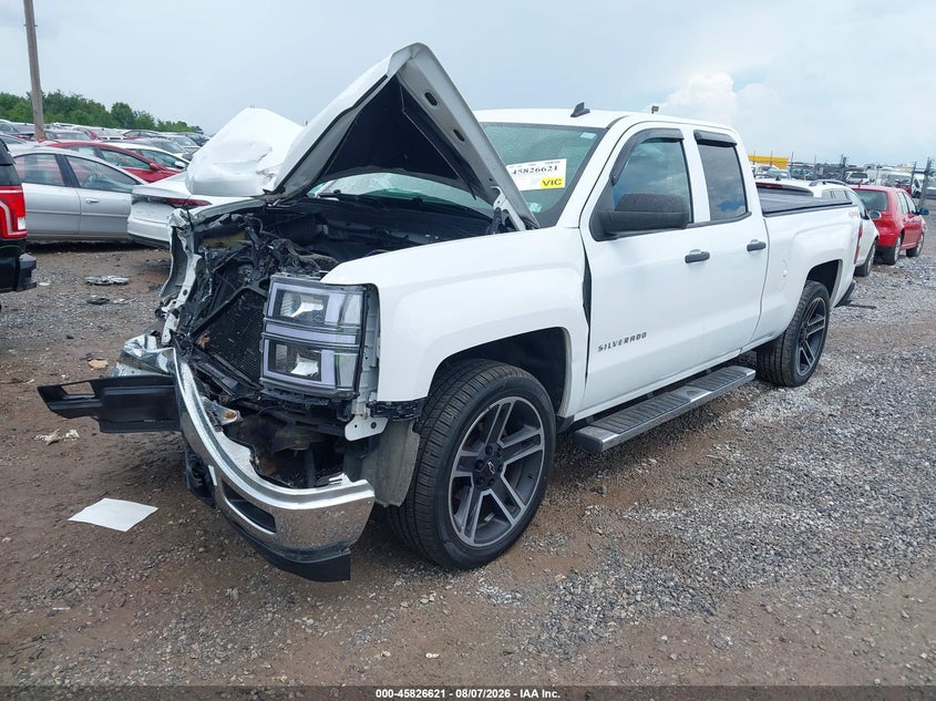 Vin: 1gcvkrec7ez112112, lot: 46325522, chevrolet silverado 1500 lt 20142