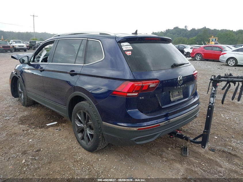 Vin: 3vv2b7ax3nm066099, lot: 46325528, volkswagen tiguan 2.0t se 20223