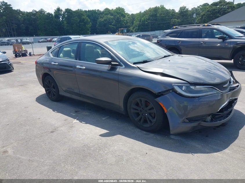 2015 CHRYSLER 200 auction photo 1