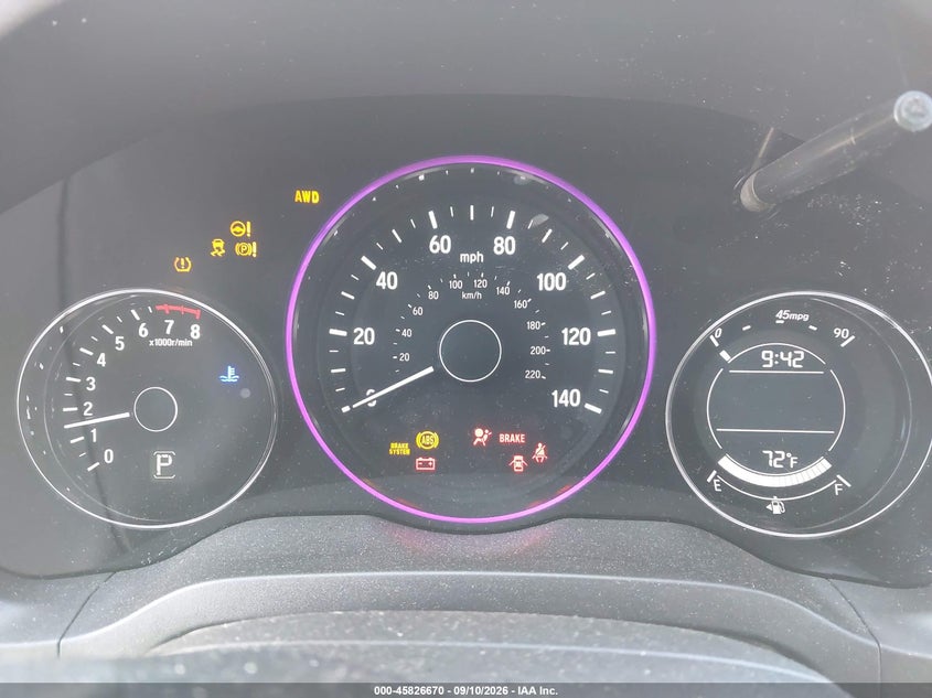 HONDA HR-V 2017 VIN 3CZRU6H51HM724183