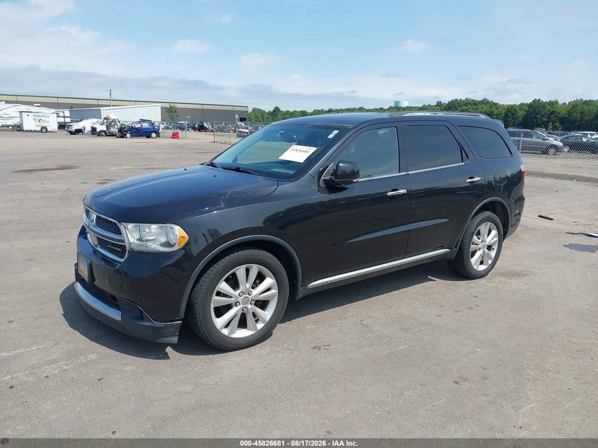 Vin: 1c4rdjdg5dc509580, lot: 46325582, dodge durango crew 20132