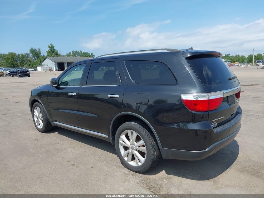 Vin: 1c4rdjdg5dc509580, lot: 46325582, dodge durango crew 20133