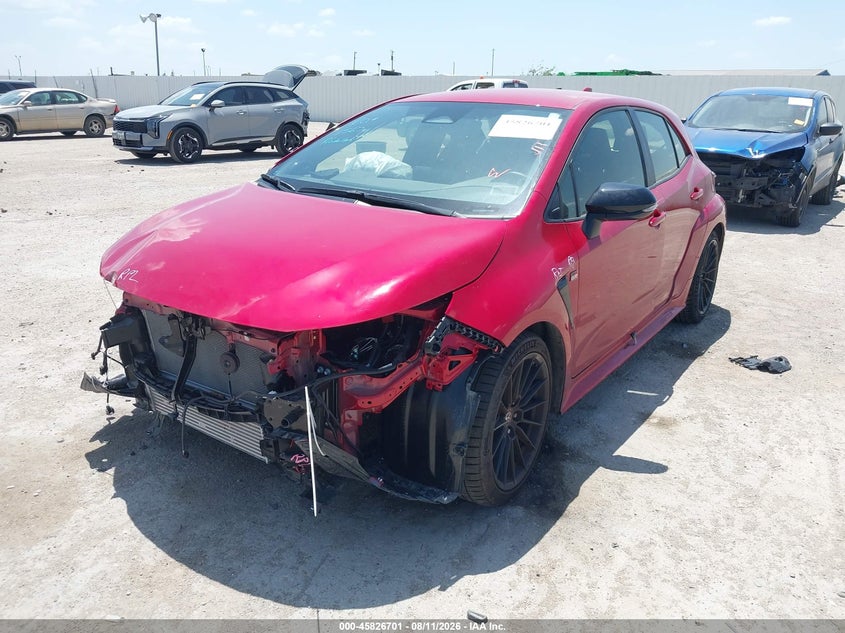 TOYOTA GR COROLLA 2023 VIN JTNABAAE3PA001478