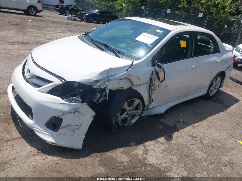 Vin: 2t1bu4ee4cc918563, lot: 46325603, toyota corolla s 20122