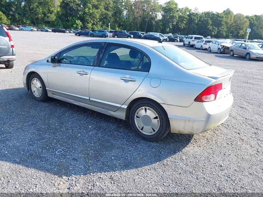 2008 HONDA CIVIC HYBRID auction photo 3