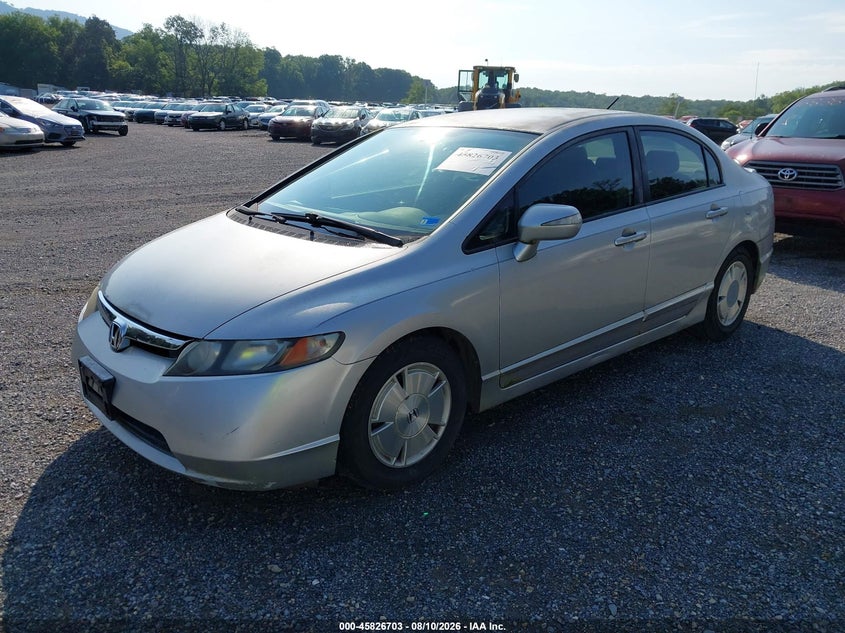 2008 HONDA CIVIC HYBRID auction photo 6