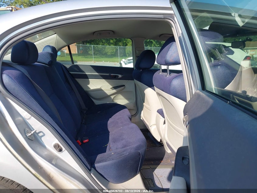2008 HONDA CIVIC HYBRID auction photo 8