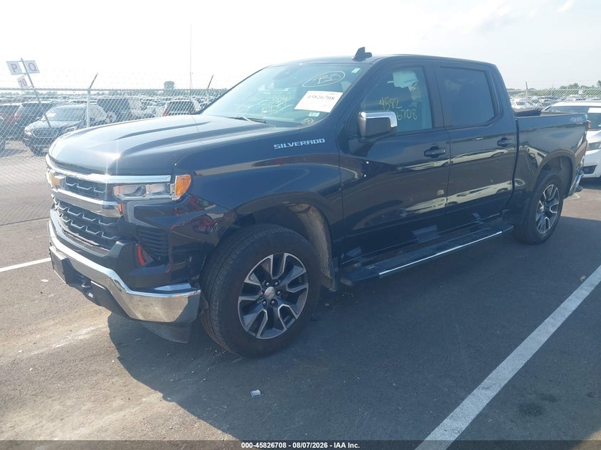 Vin: 1gcpdkek3nz517658, lot: 46325609, chevrolet silverado 1500 4wd  short bed lt with 2fl 20222