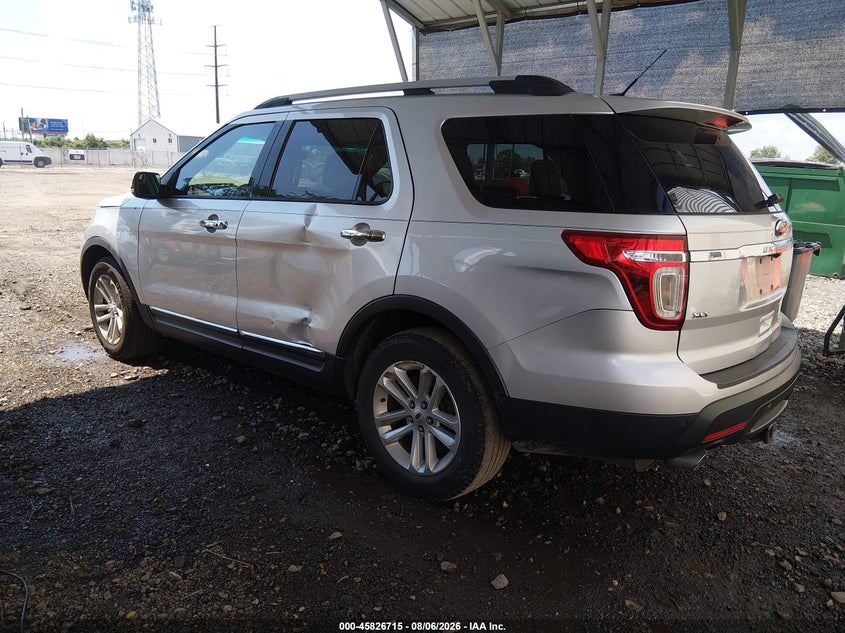 Vin: 1fm5k7d81dgb23923, lot: 46325616, ford explorer xlt 20133