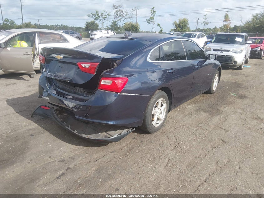 Vin: 1g1zb5stxgf299552, lot: 46325617, chevrolet malibu ls 20164