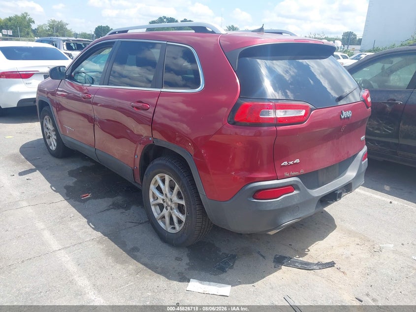 Vin: 1c4pjmcs6fw773240, lot: 46325619, jeep cherokee latitude 20153