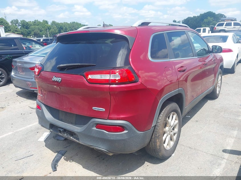 Vin: 1c4pjmcs6fw773240, lot: 46325619, jeep cherokee latitude 20154