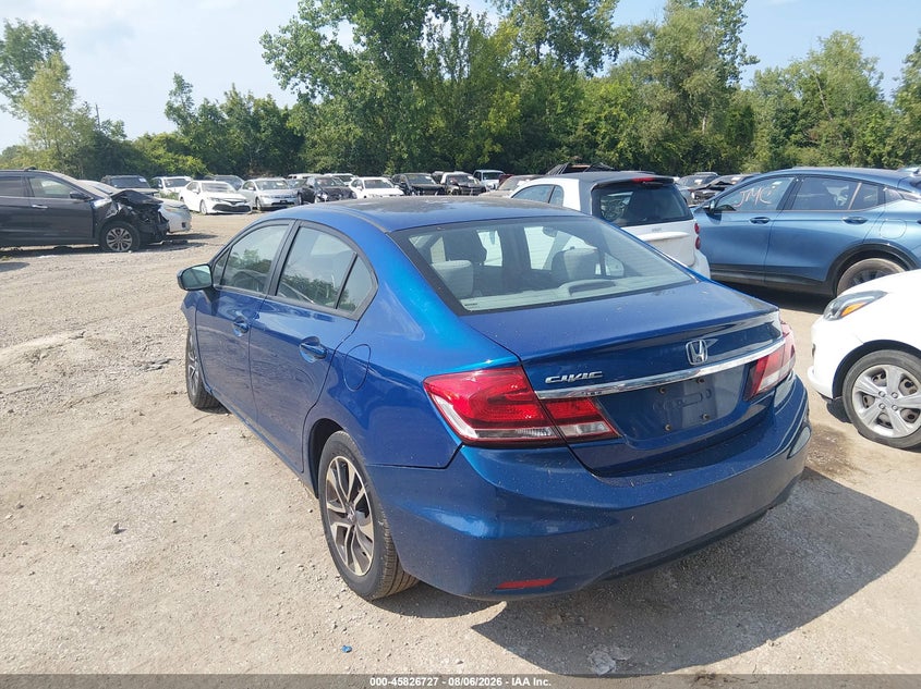 Vin: 19xfb2f86ee060960, lot: 46325628, honda civic ex 20143