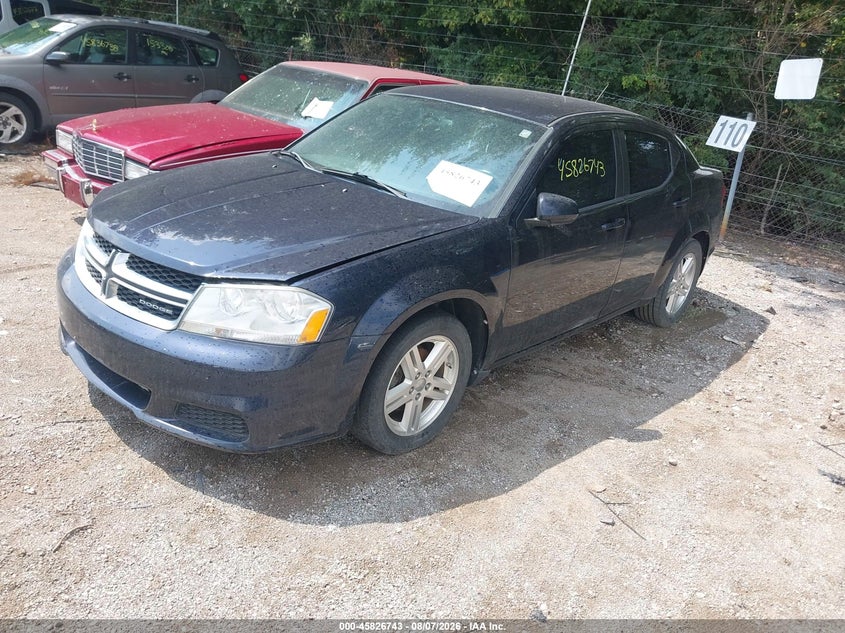 Vin: 1c3cdzcbxcn142158, lot: 46325644, dodge avenger sxt 20122