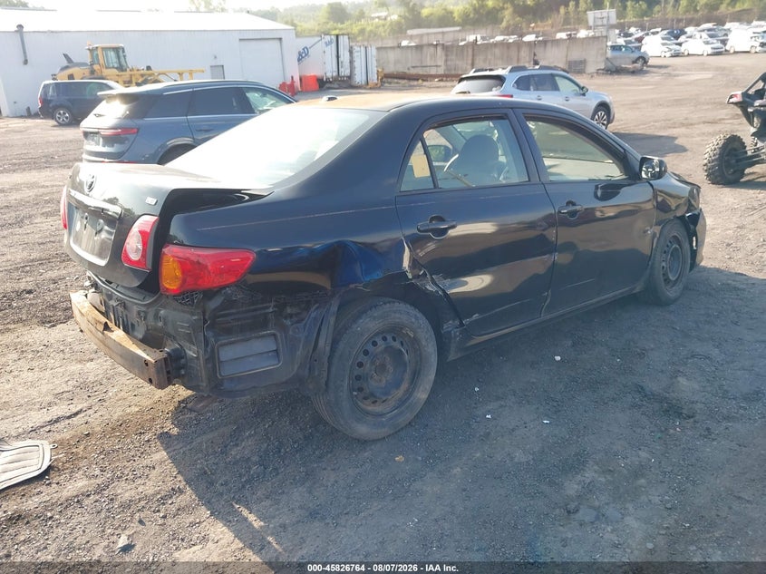 Vin: 2t1bu4ee8ac278158, lot: 46325665, toyota corolla le 20104