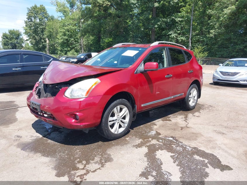 Vin: jn8as5mv3cw371340, lot: 46325667, nissan rogue sv 20122