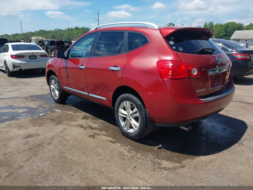 Vin: jn8as5mv3cw371340, lot: 46325667, nissan rogue sv 20123