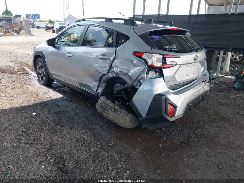 Vin: jf2guadc0r8373472, lot: 46325677, subaru crosstrek premium 20243