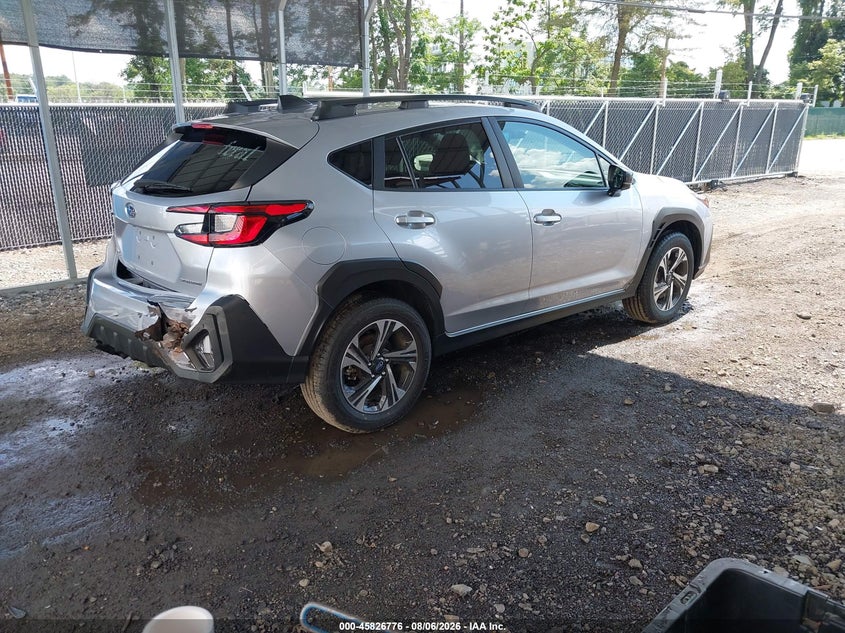 Vin: jf2guadc0r8373472, lot: 46325677, subaru crosstrek premium 20244