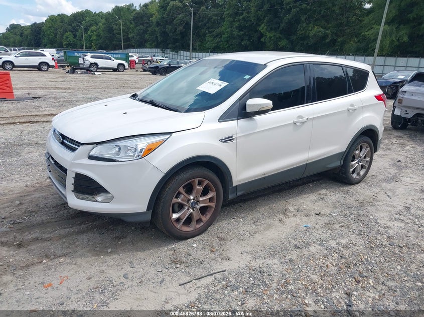 Vin: 1fmcu0hx5dua81140, lot: 46325699, ford escape sel 20132