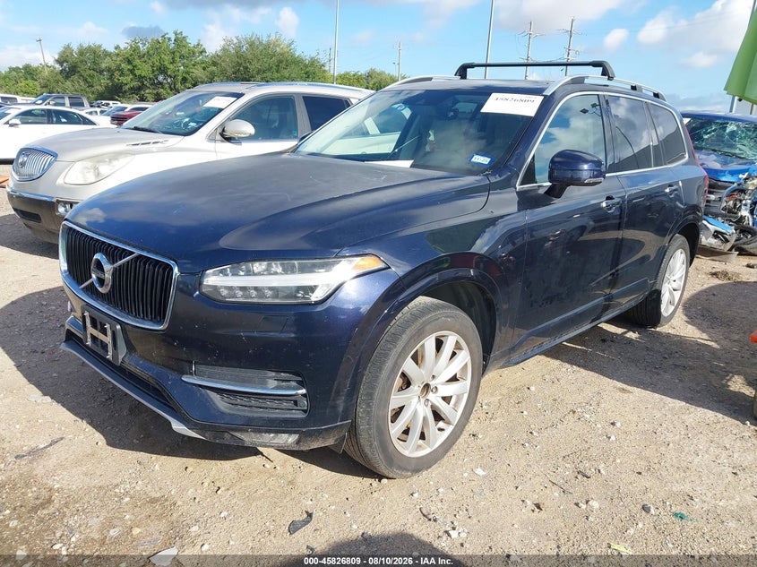 2016 Volvo Xc90 T6 Momentum, Unknown, IAAI, VIN YV4A22PK0G1077969 — photo 2