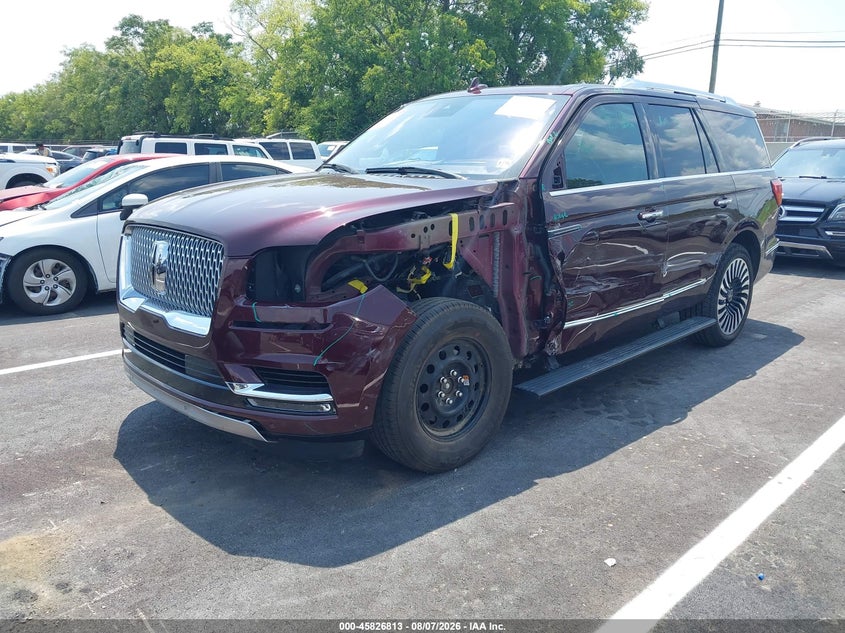 Vin: 5lmjj2tt8jel18982, lot: 46325714, lincoln navigator black label 20182