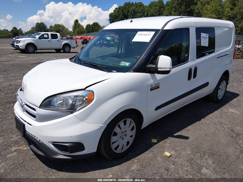 Vin: zfberfbt6f6a66232, lot: 46325716, ram promaster city tradesman slt 20152