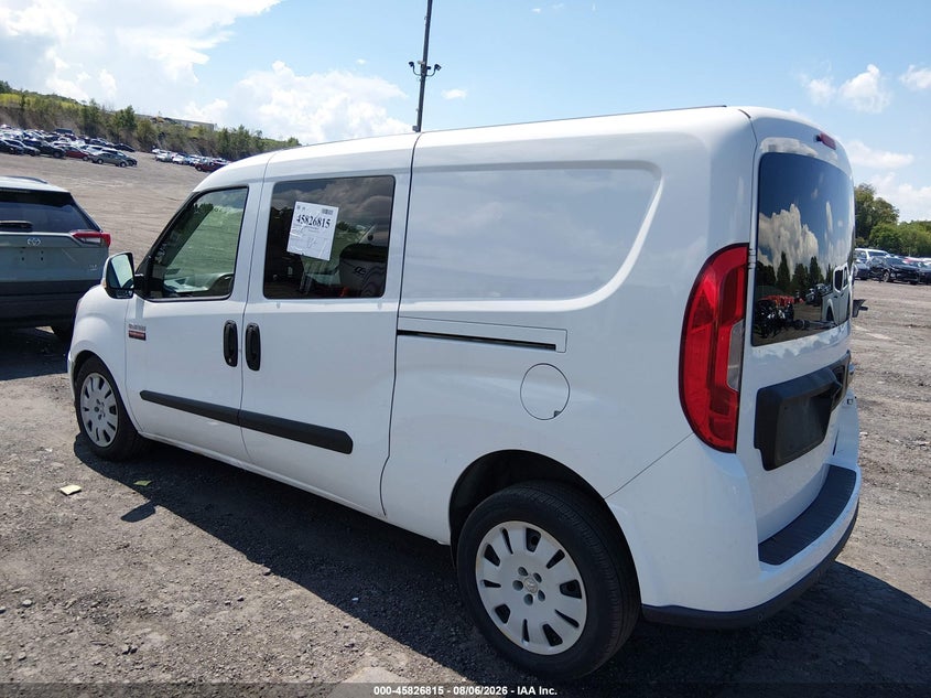 Vin: zfberfbt6f6a66232, lot: 46325716, ram promaster city tradesman slt 20153