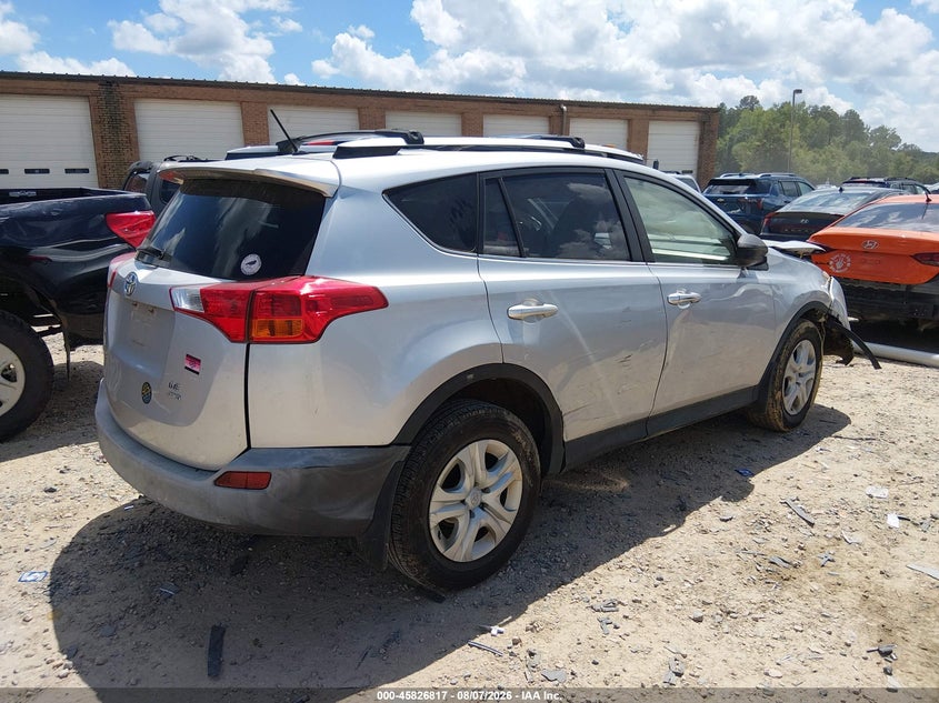 Vin: jtmbfrev7dd012614, lot: 46325718, toyota rav4 le 20134