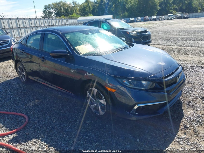 Vin: 2hgfc2f66lh559837, lot: 46325734, honda civic lx 2020 img_1