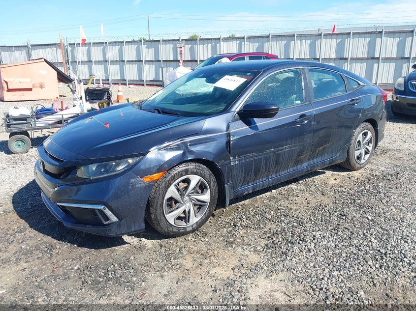 Vin: 2hgfc2f66lh559837, lot: 46325734, honda civic lx 20202