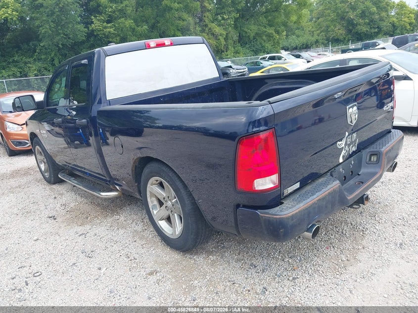 Vin: 1c6rr7ft6es220642, lot: 46325750, ram 1500 express 20143