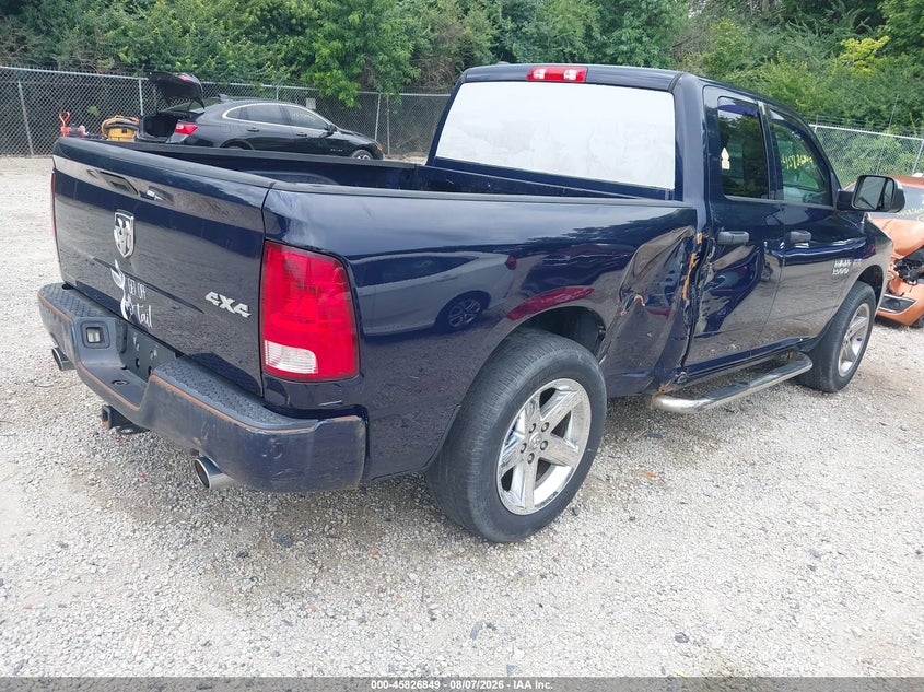 Vin: 1c6rr7ft6es220642, lot: 46325750, ram 1500 express 20144