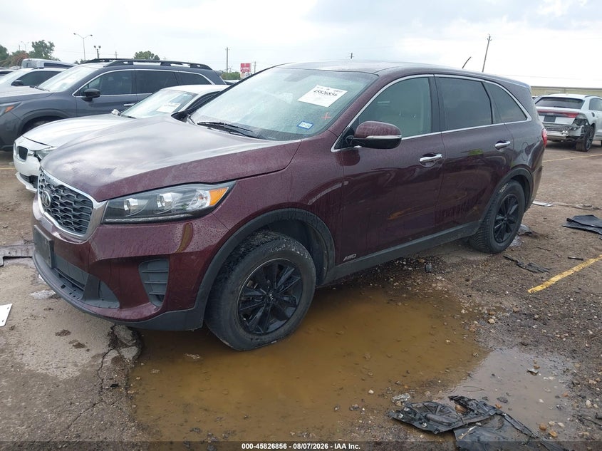 Vin: 5xypgda56kg473474, lot: 46325756, kia sorento 3.3l lx 20192