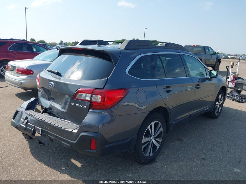 Vin: 4s4bsanc6j3253816, lot: 46325759, subaru outback 2.5i limited 20184