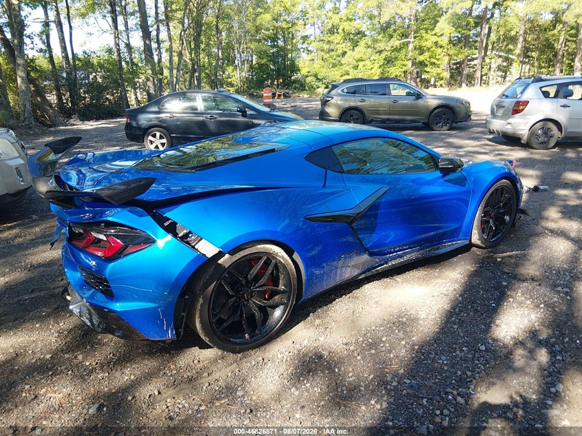 Vin: 1g1ye2d34s5605819, lot: 46325772, chevrolet corvette z06 rwd  2lz 20254