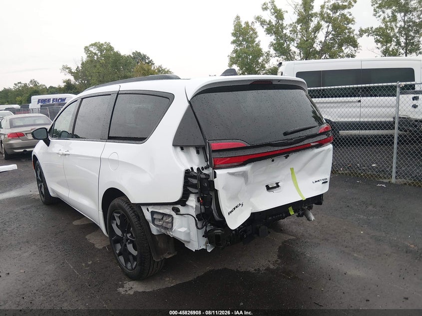 Vin: 2c4rc3gg4tr195212, lot: 46325809, chrysler pacifica limited awd 20263