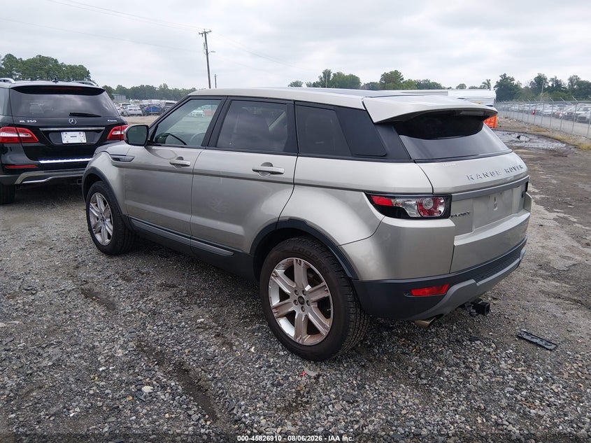 Vin: salvp2bg3dh841348, lot: 46325811, land rover range rover evoque pure 20133