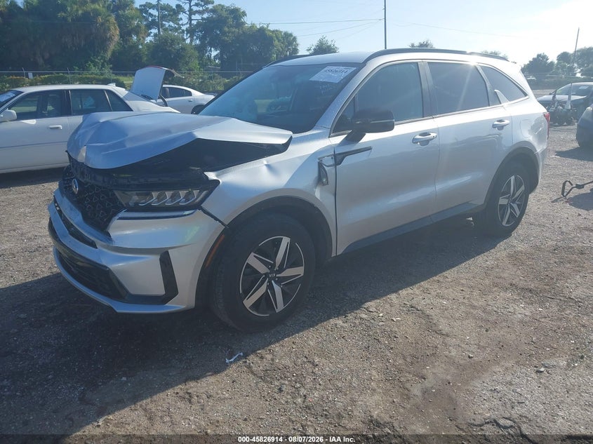Vin: 5xyrl4lc5mg054843, lot: 46325815, kia sorento s 20212
