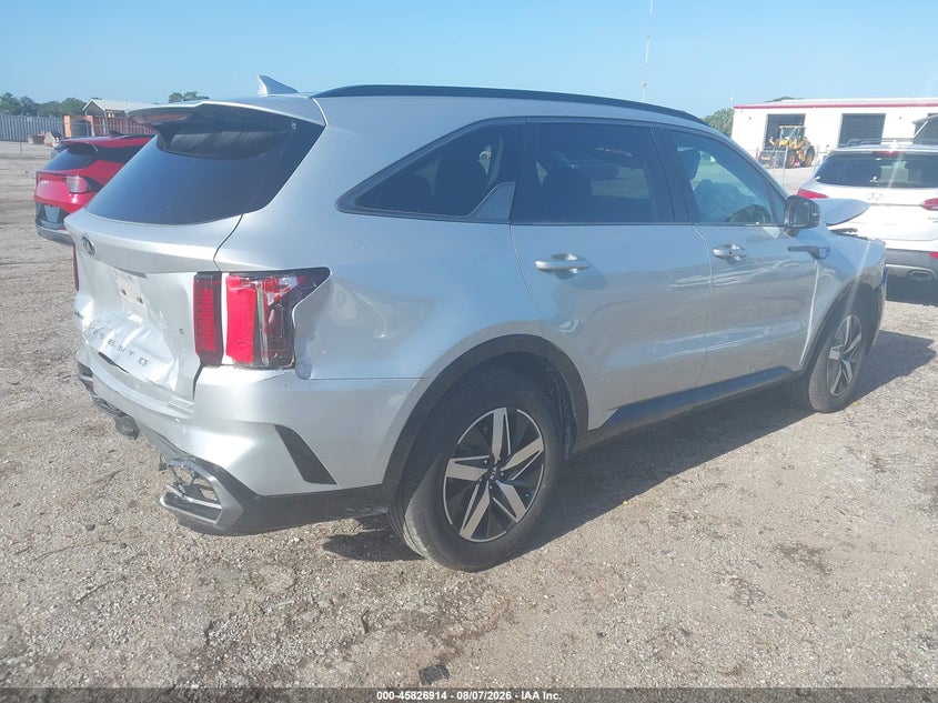 Vin: 5xyrl4lc5mg054843, lot: 46325815, kia sorento s 20214