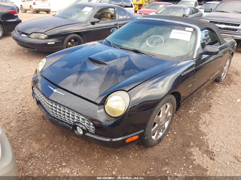 2002 Ford Thunderbird, Обычный износ, IAAI, VIN 1FAHP60A22Y126283 — фото 2