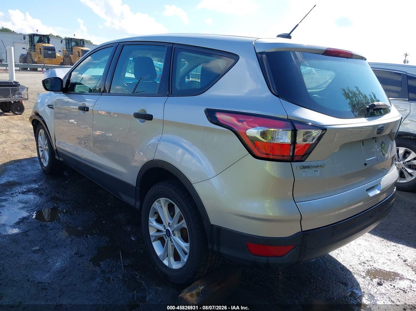 Vin: 1fmcu0f77juc44711, lot: 46325832, ford escape s 20183