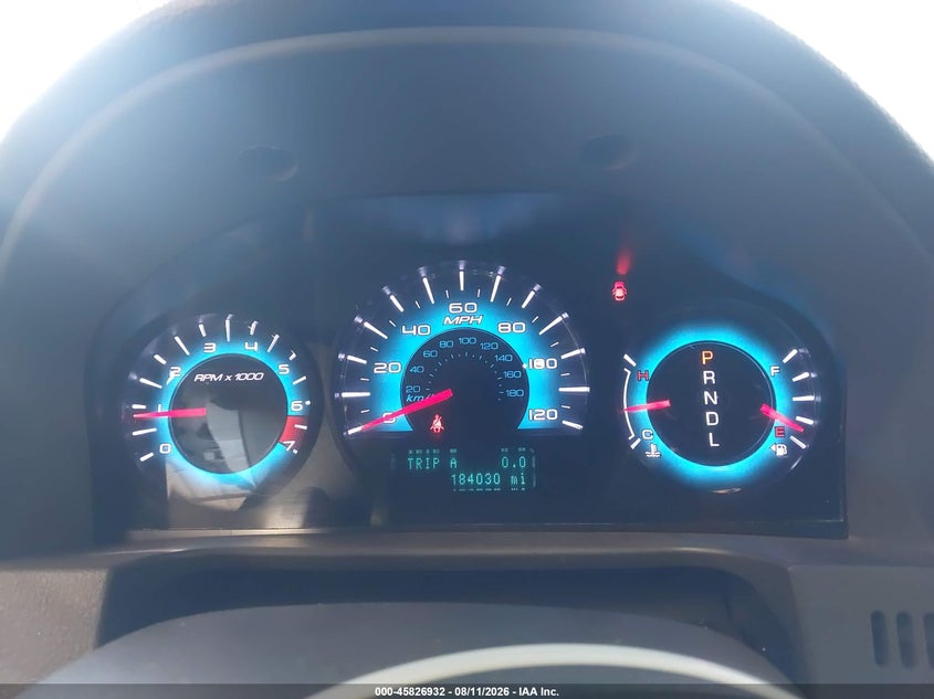 FORD FUSION 2012 VIN 3FAHP0JA1CR264182
