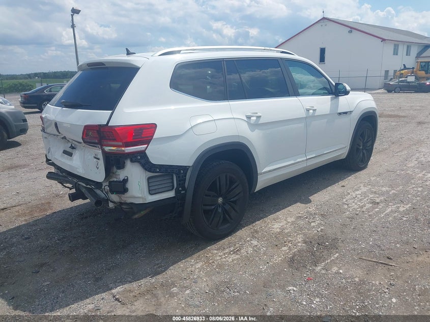Vin: 1v2rr2ca0kc539098, lot: 46325834, volkswagen atlas 3.6l v6 sel r-line 20194