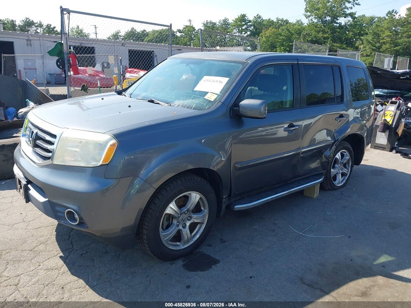 Vin: 5fnyf4h61db050866, lot: 46325837, honda pilot ex-l 20132